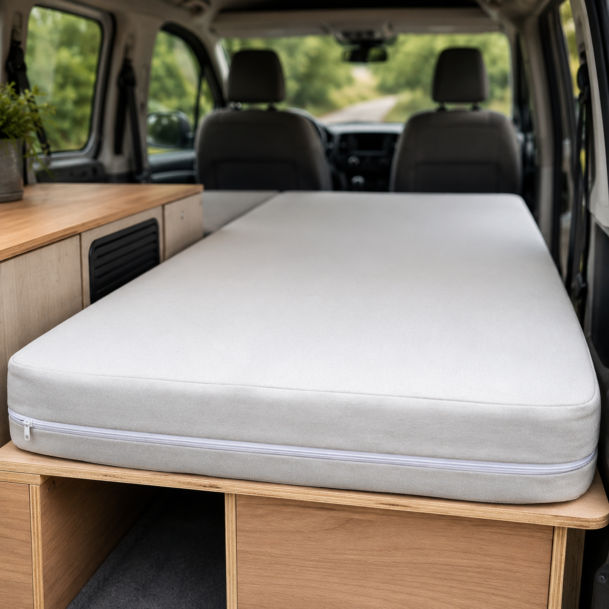Campervan mattresses with cover