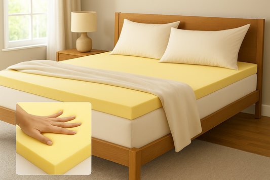 Viscoelastic Memory Foam Mattress Toppers