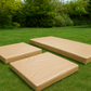 Luxe & Komfort Outdoor Garden 3 Pc Replacement Rattan Furniture Sofa & Chair Cushions Pads [Washable Covers] [Waterproof Fabric]