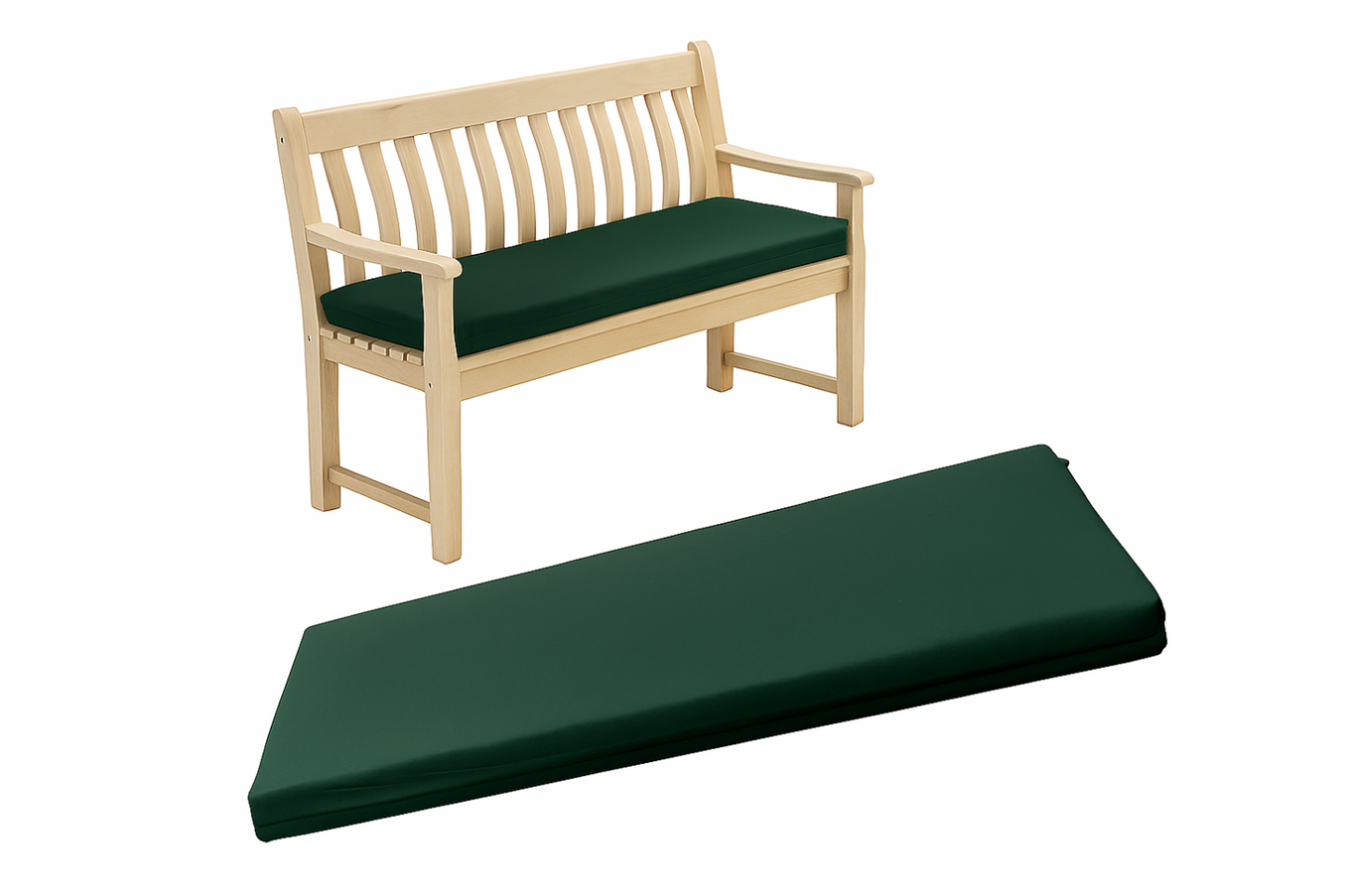 Stunning 2, 3 & 4 Seater Waterproof Garden Bench Cushion For Out Door Seating