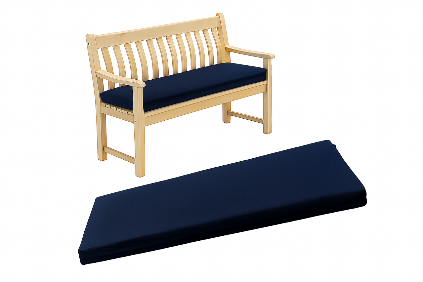 Stunning 2, 3 & 4 Seater Waterproof Garden Bench Cushion For Out Door Seating