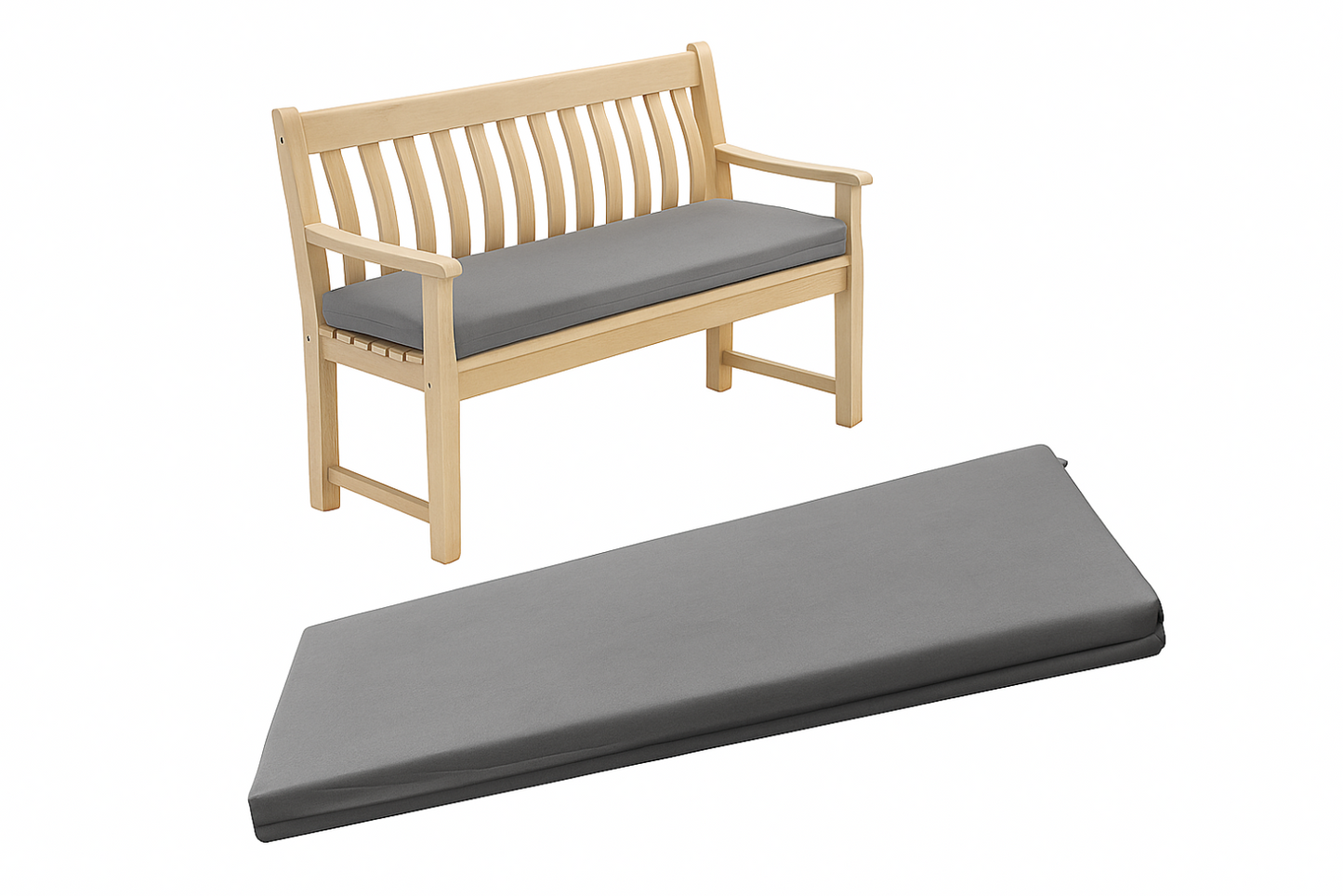 Stunning 2, 3 & 4 Seater Waterproof Garden Bench Cushion For Out Door Seating