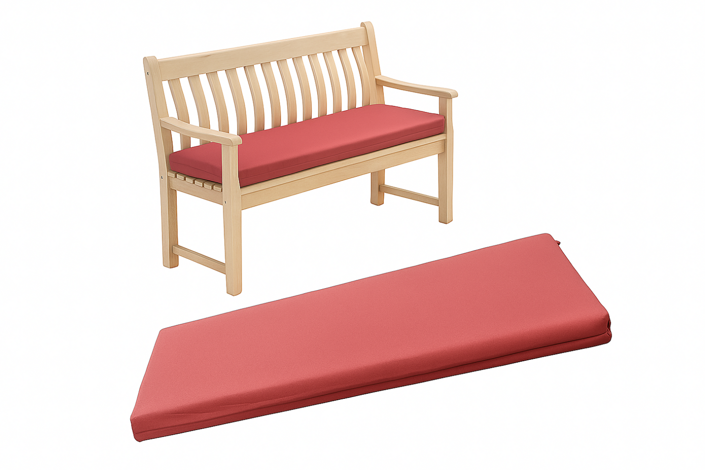 Stunning 2, 3 & 4 Seater Waterproof Garden Bench Cushion For Out Door Seating