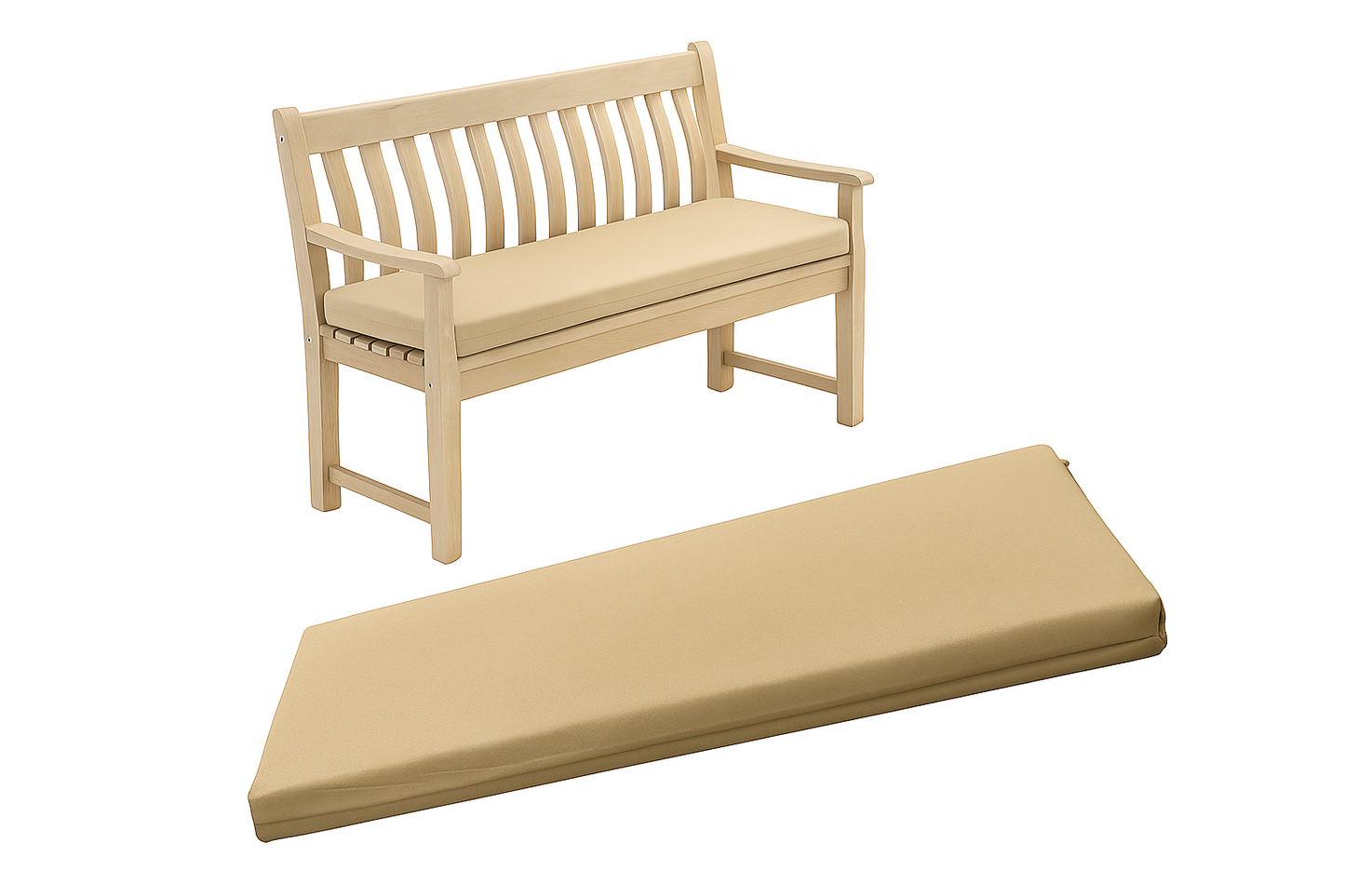 Stunning 2, 3 & 4 Seater Waterproof Garden Bench Cushion For Out Door Seating