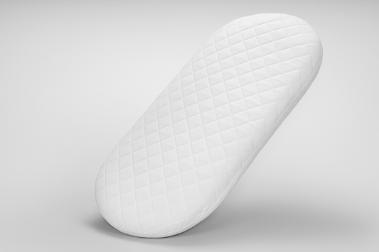 Moses basket mattress — 4 cm foam, 24 sizes — 65 x 28
