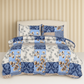 3 Pcs Quilted Bedspread Embossed Comforter Set