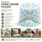 Pet bed topped up with foam crumb filling — Luxe & Komfort