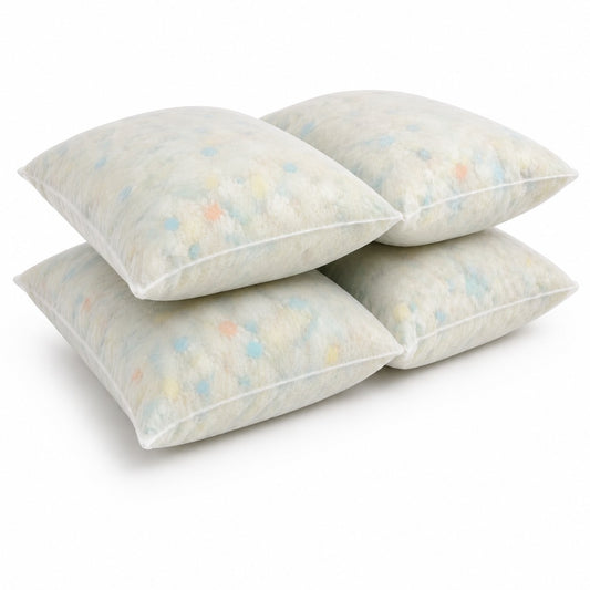 Foam Crumb Cushion Inserts — 14 × 14 in · Pack of 4