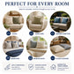 Foam crumb cushion inserts perfect for every room — sofas armchairs garden bedrooms window seats floor cushions — Luxe & Komfort