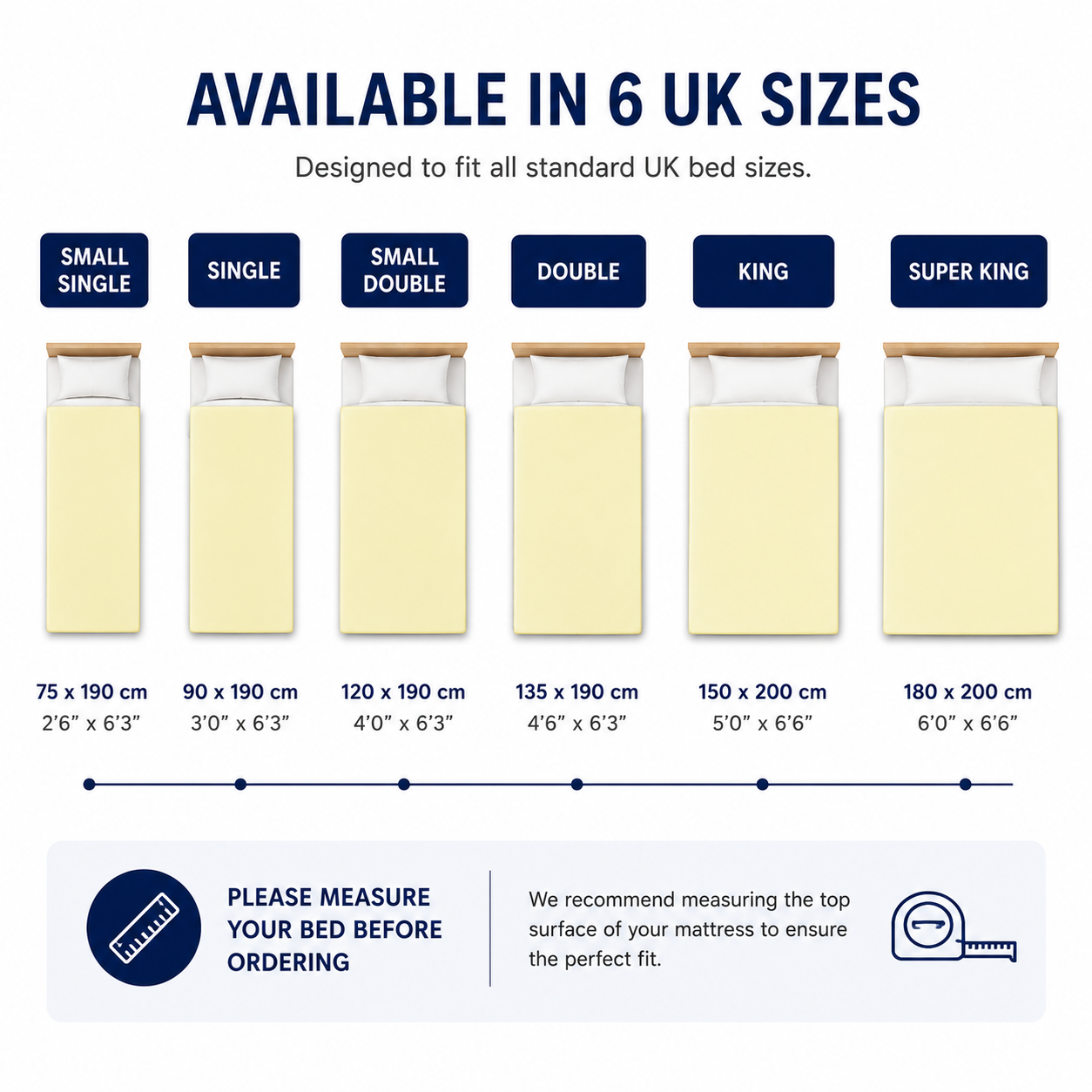Memory Foam Mattress Toppers | 12 Sizes | Luxe & Komfort