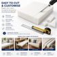 Square Foam for Chair Seats | DIY Upholstery | Luxe & Komfort