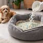 Refilling scatter cushion with foam crumb filling — Luxe & Komfort
