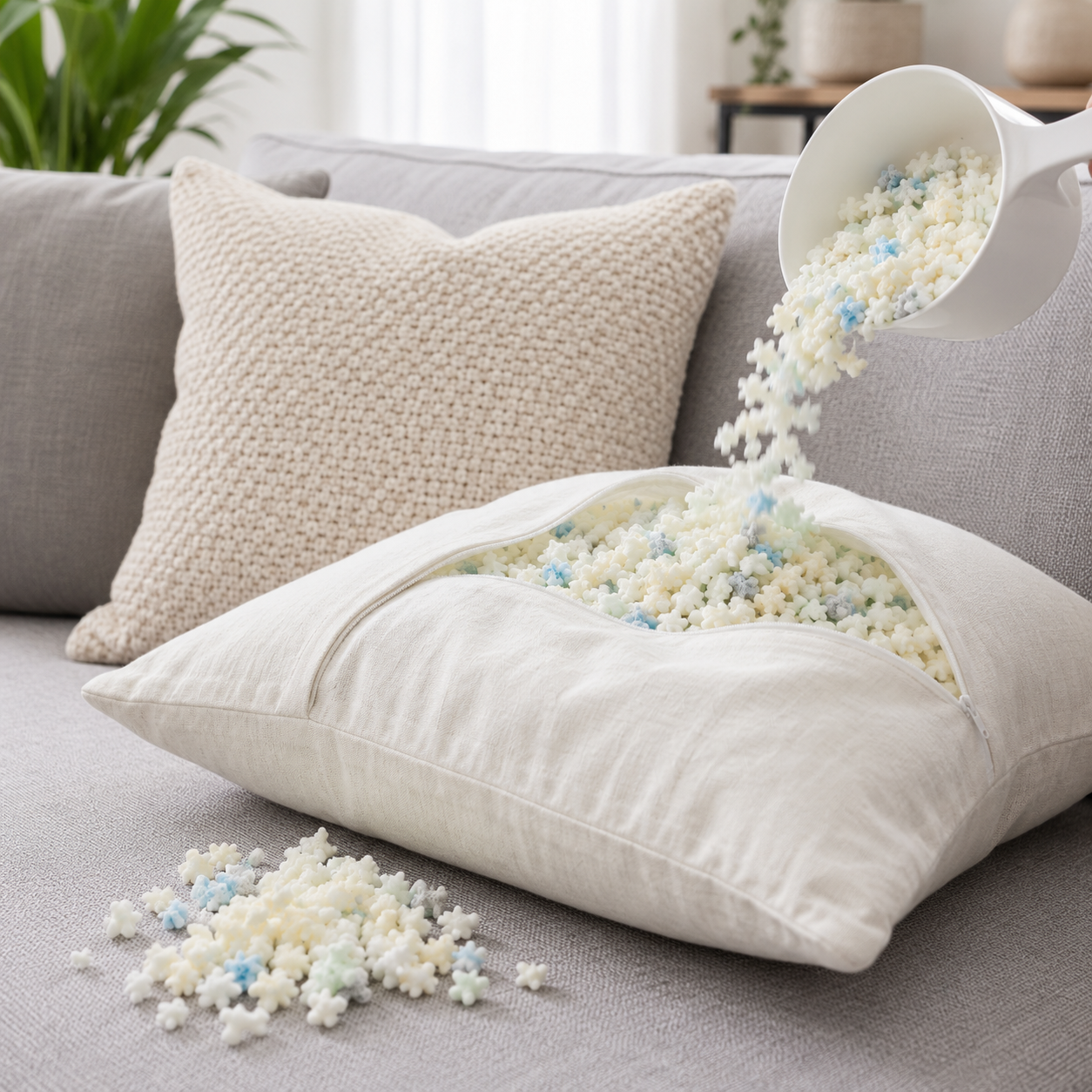 Garden outdoor furniture cushion foam refill — Luxe & Komfort