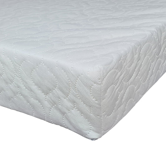 Cot bed mattress — 11 sizes, waterproof cover — 95 x 65 x 5