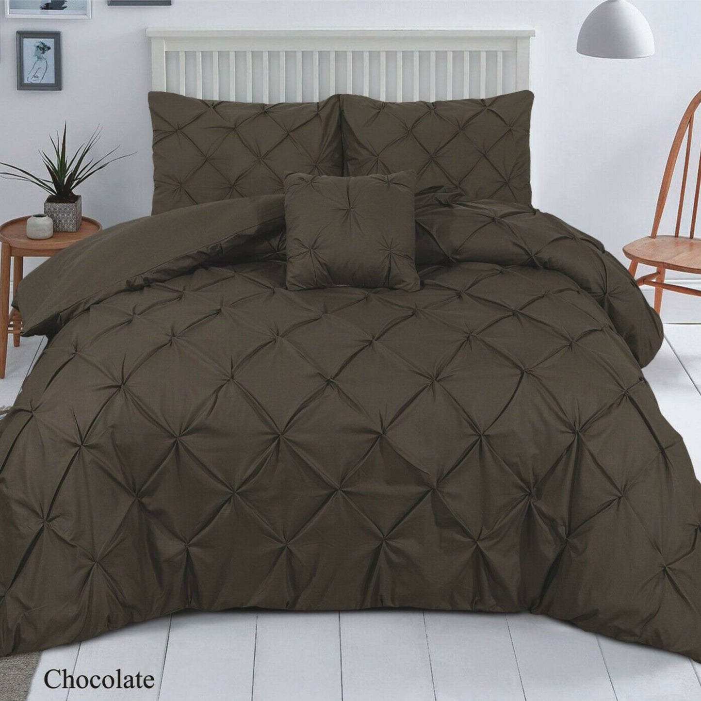 Pintuck Duvet Set Eliza Bedding from 68-Pick Luxury Fibre