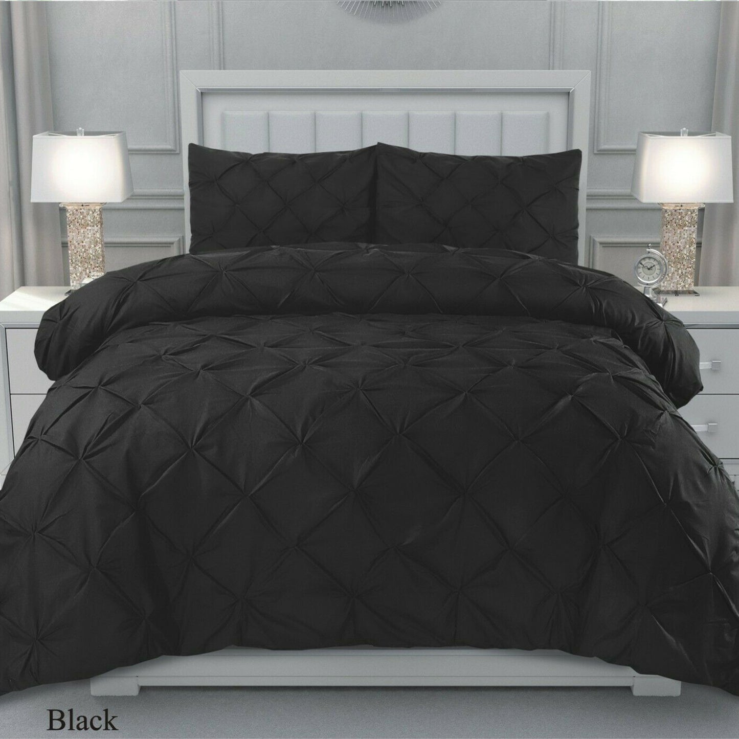 Pintuck Duvet Set Eliza Bedding from 68-Pick Luxury Fibre