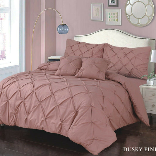 Pintuck Duvet Set Eliza Bedding from 68-Pick Luxury Fibre