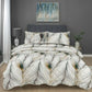 3 Pcs Quilted Bedspread Embossed Comforter Set